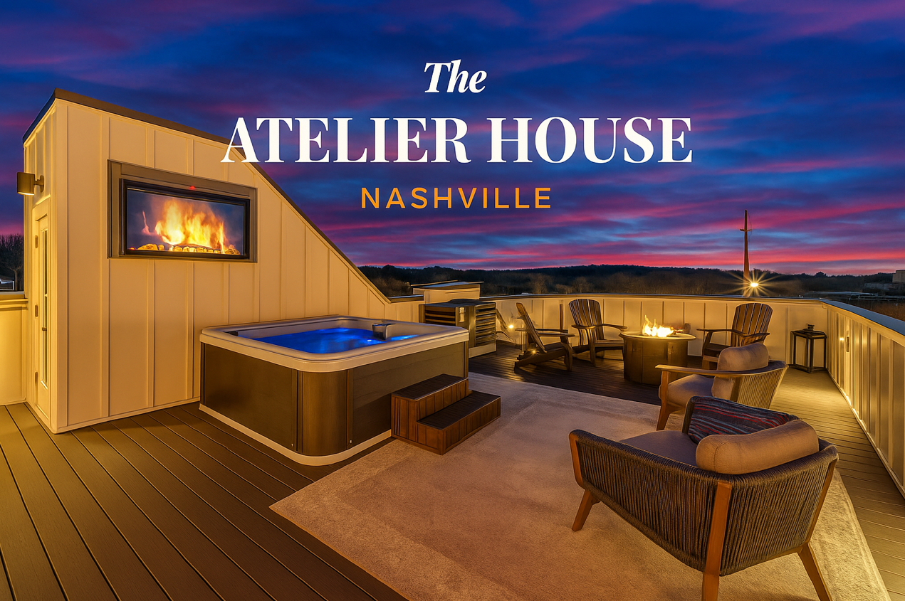 The Atelier House - Luxury, Comfort and Relaxing Hot Tub! (488 W Trinity)